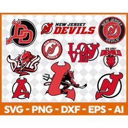 digital download, new jersey devils logo, new jersey devils svg, new jersey devils cricut, new jersey devils clipart