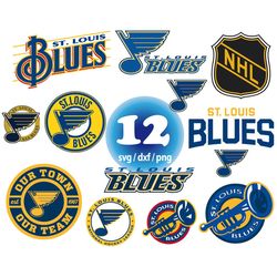 st louis blues logo, st louis blues svg, st louis blues svg cut files, st louis blues layered svg for cricut, png images