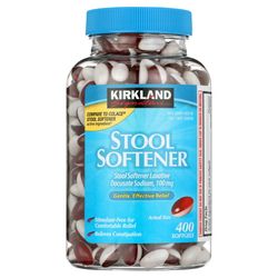 kirkland signature stool softener, 100 mg, 400 softgels