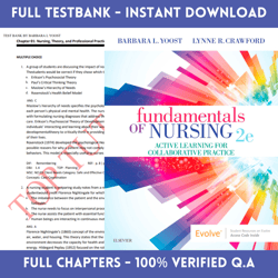 test bank for fundamentals of nursing 2nd edition yoost