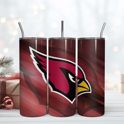 arizona cardinals 20oz tumbler wrap, nfl tumbler wrap, football team tumbler design