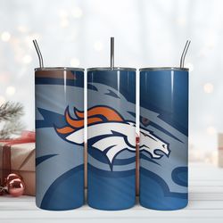 denver broncos 20oz tumbler wrap, nfl tumbler wrap, football team tumbler design