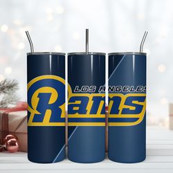 los angeles rams 20oz tumbler wrap, nfl tumbler wrap, football team tumbler design