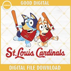 bluey st louis cardinals baseball-michael payne