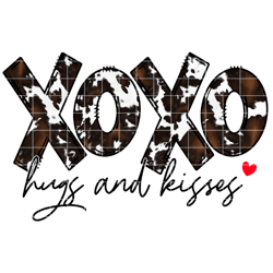 valentines day hugs and kisses digital sublimation design png