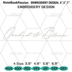 orchil and bloom embroidery design file
