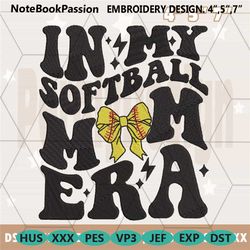 in my softball mom era design, mother's day design, personal, 26