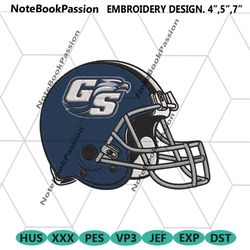 georgia southern eagles helmet embroidery design download file