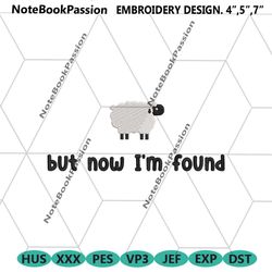 sheep but now im found embroidery instant, cute sheepembroidery download, sheep machine embroidery instant digital desig