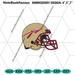 florida state football helmet logo machine embroidery