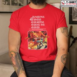 dungeons diners dragons drive ins shirt escape from flavortown