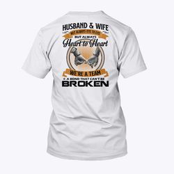 husband and wife shirt a bond that cant be broken