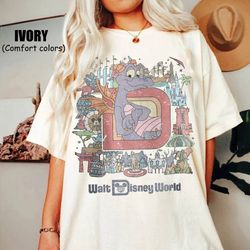 vintage walt disney world figment comfort colors shirt, figment dragon shirt, disneyland shirts, figment shirt, disney f