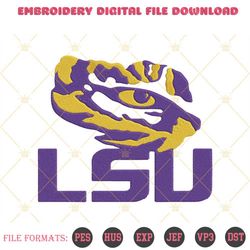 lsu tigers embroidery designs, basketball team embroidery files