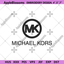 michael kors circle logo embroidery design download