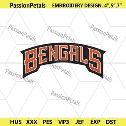 cincinnati bengals embroidery design, nfl embroidery designs, cincinnati bengals file