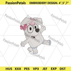 bently embroidery file instant, bluey characters embroidery download, bently bluey machine embroidery file instant downl