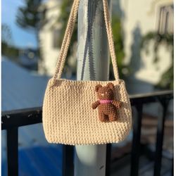 wool bag handmade