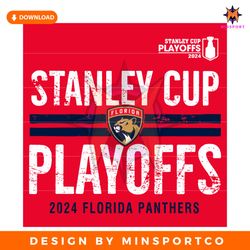 Stanley Cup Playoff 2024 Florida Panthers SVG