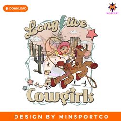 pixar toy story jessie long live cowgirls png