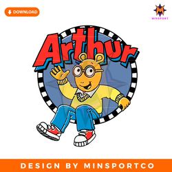 arthur 90s cartoon character svg