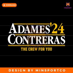 adames contreras 24 the crew for you svg