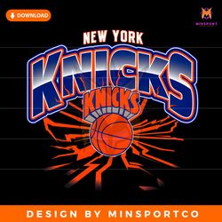 new york knicks earthquake basketball png