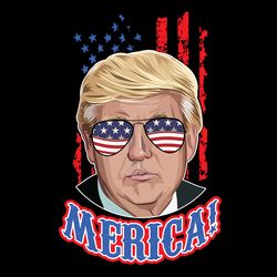 trump merica svg, merica svg, trump svg, donald trump svg, trump sunglasses, 4th of july, american flag svg, patriotic