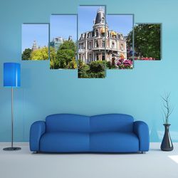 amsterdam with religion art large framed 5 pieces canvas wall art decor