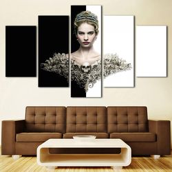 character movie 5 pieces canvas wall art, large framed 5 panel canvas wall art