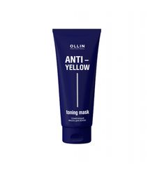 ollin anti-yellow toning hair mask