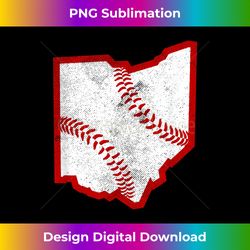 ohio baseball - sublimation-optimized png file - customize with flair
