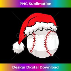 christmas baseball santa hat baseball - sublimation-optimized png file - crafted for sublimation excellence