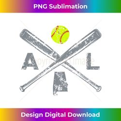 alabama softball bats & ball retro style softball player - futuristic png sublimation file - crafted for sublimation excellence