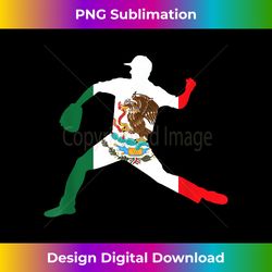 mexican flag - mexico baseball - contemporary png sublimation design - tailor-made for sublimation craftsmanship