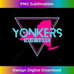 Yonkers New York T Triangle NY Souvenirs - Chic Sublimation Digital Download - Infuse Everyday with a Celebratory Spirit