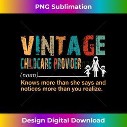 retro vintage childcare provider definition lovers costume - bohemian sublimation digital download - ideal for imaginative endeavors