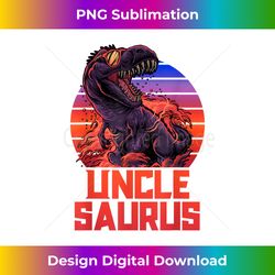 Unclesaurus Rex Uncle Saurus Retro 80s Dinosaur - Bespoke Sublimation Digital File - Craft with Boldness and Assurance