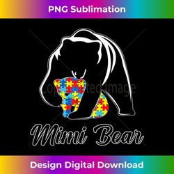 autism awareness mimi bear puzzle support autistic adults - deluxe png sublimation download - reimagine your sublimation pieces