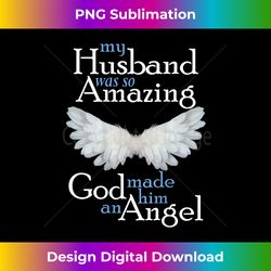 loss of husband - guardian angel memorial - minimalist sublimation digital file - pioneer new aesthetic frontiers