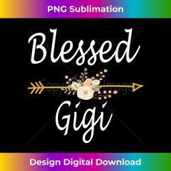 Blessed Gigi  Mothers Day s - Innovative PNG Sublimation Design - Spark Your Artistic Genius