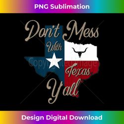 texas vintage - texas y'all longhorn lone star state - innovative png sublimation design - reimagine your sublimation pieces