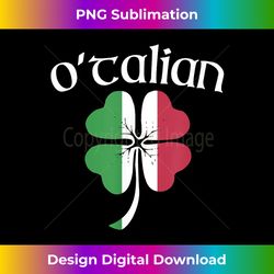 o'talian funny italian irish st. patrick's day shamrock flag - vibrant sublimation digital download - tailor-made for sublimation craftsmanship
