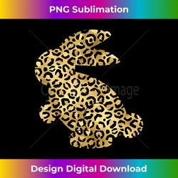 leopard cheetah easter bunny - innovative png sublimation design - infuse everyday with a celebratory spirit