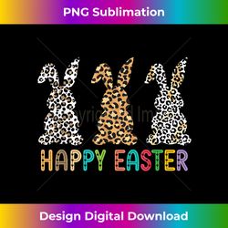 leopard happy easter for n girls easter day bunny - timeless png sublimation download - craft with boldness and assurance