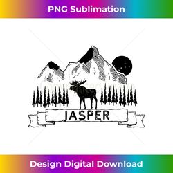 jasper national park canada  jasper canadian moose - edgy sublimation digital file - access the spectrum of sublimation artistry