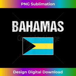 Bahamas Bahamian Flag  Youth - Minimalist Sublimation Digital File - Infuse Everyday with a Celebratory Spirit