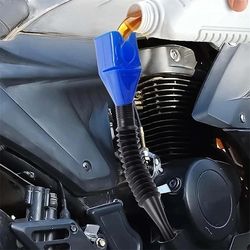 retractable auto flexible fuel funnel