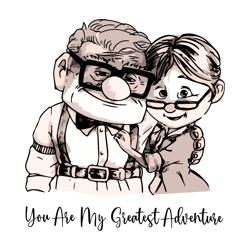 carl and ellie: your greatest adventure in svg format