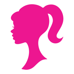 barbie head svg doll svg doll head svg doll silhouette woman silhouette ponytail svg doll head cricut silhouette